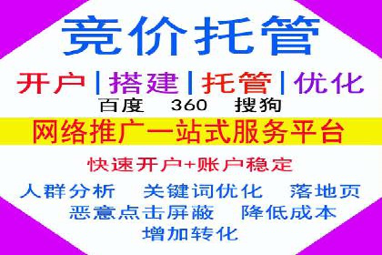 竞价开户推广案例营销策略